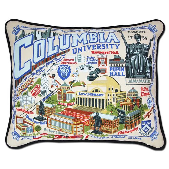 COLUMBIA UNIVERSITY PILLOW BY CATSTUDIO - A. Dodson's