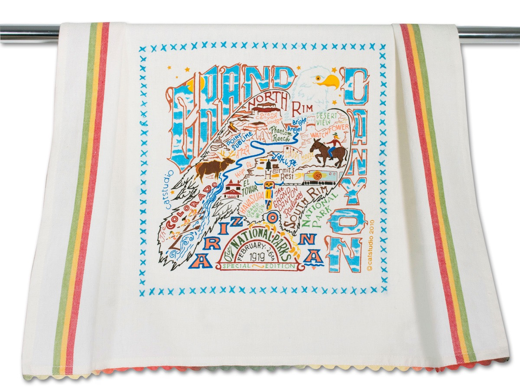 GRAND CANYON DISH TOWEL BY CATSTUDIO - A. Dodson's