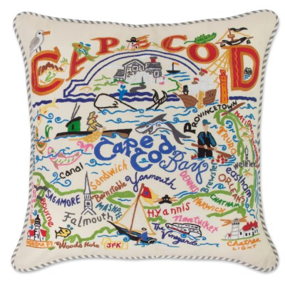 CAPE COD PILLOW BY CATSTUDIO - A. Dodson's