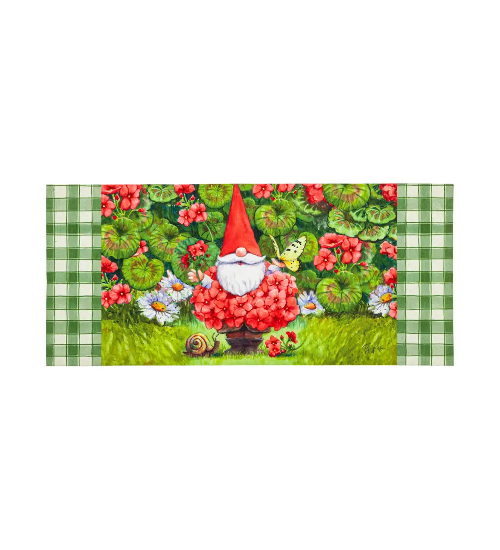 Geranium Gnome Sassafras Switch Mat - A. Dodson's