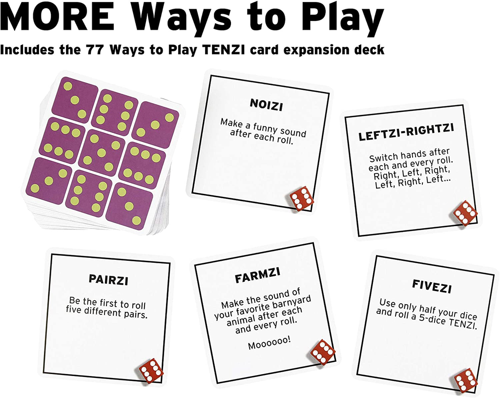 77 WAYS TO PLAY TENZI by Tenzi - A. Dodson's