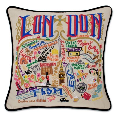 LONDON PILLOW BY CATSTUDIO - A. Dodson's