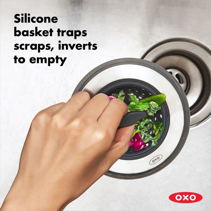  OXO Good Grips Silicone/Stainless Steel Tub Stopper