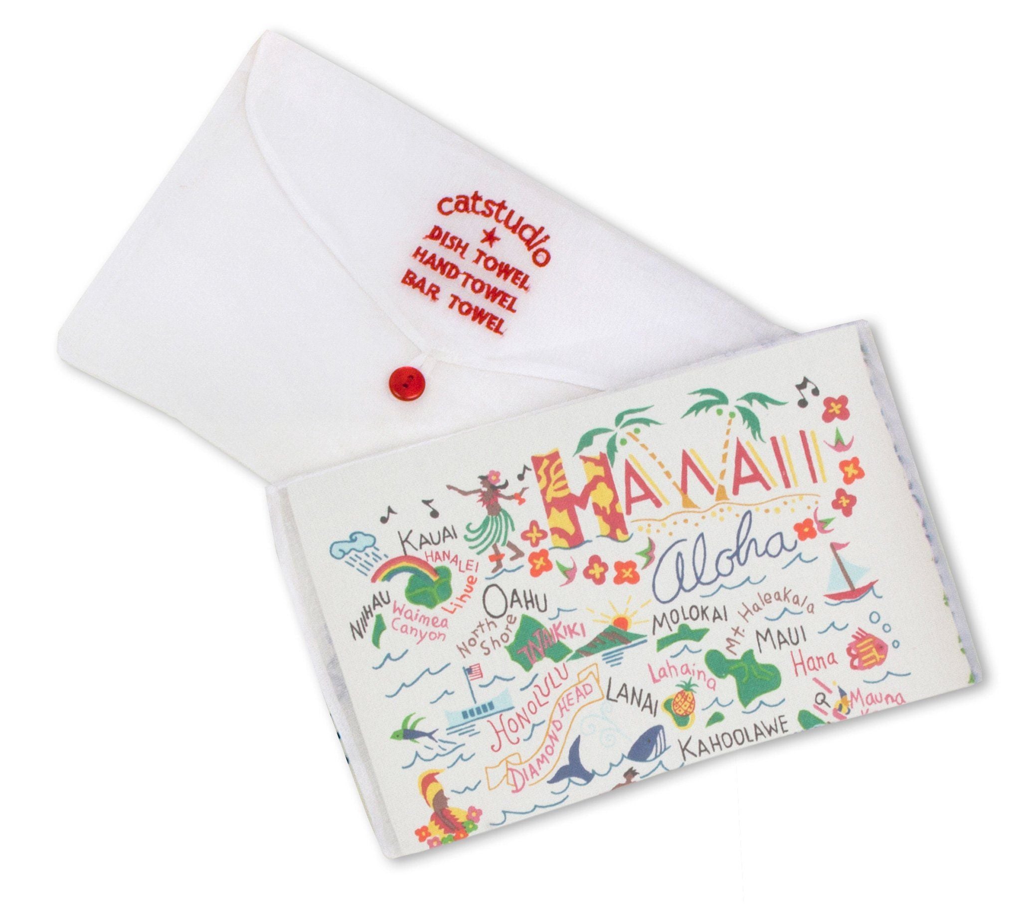 HAWAII DISH TOWEL BY CATSTUDIO - A. Dodson's