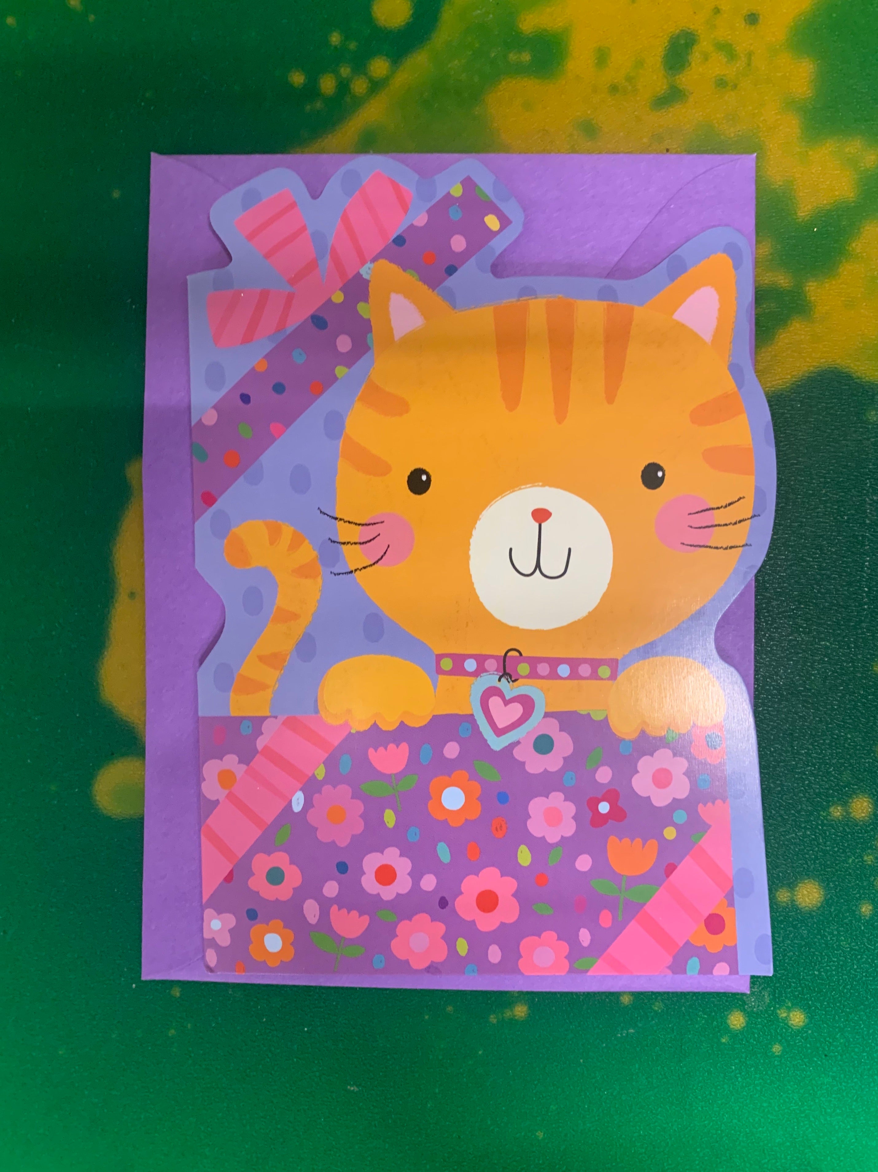 KITTY IN BIRTHDAY BOX by Peaceable Kingdom - A. Dodson's