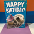 GLITTER CARD - OTTER - A. Dodson's