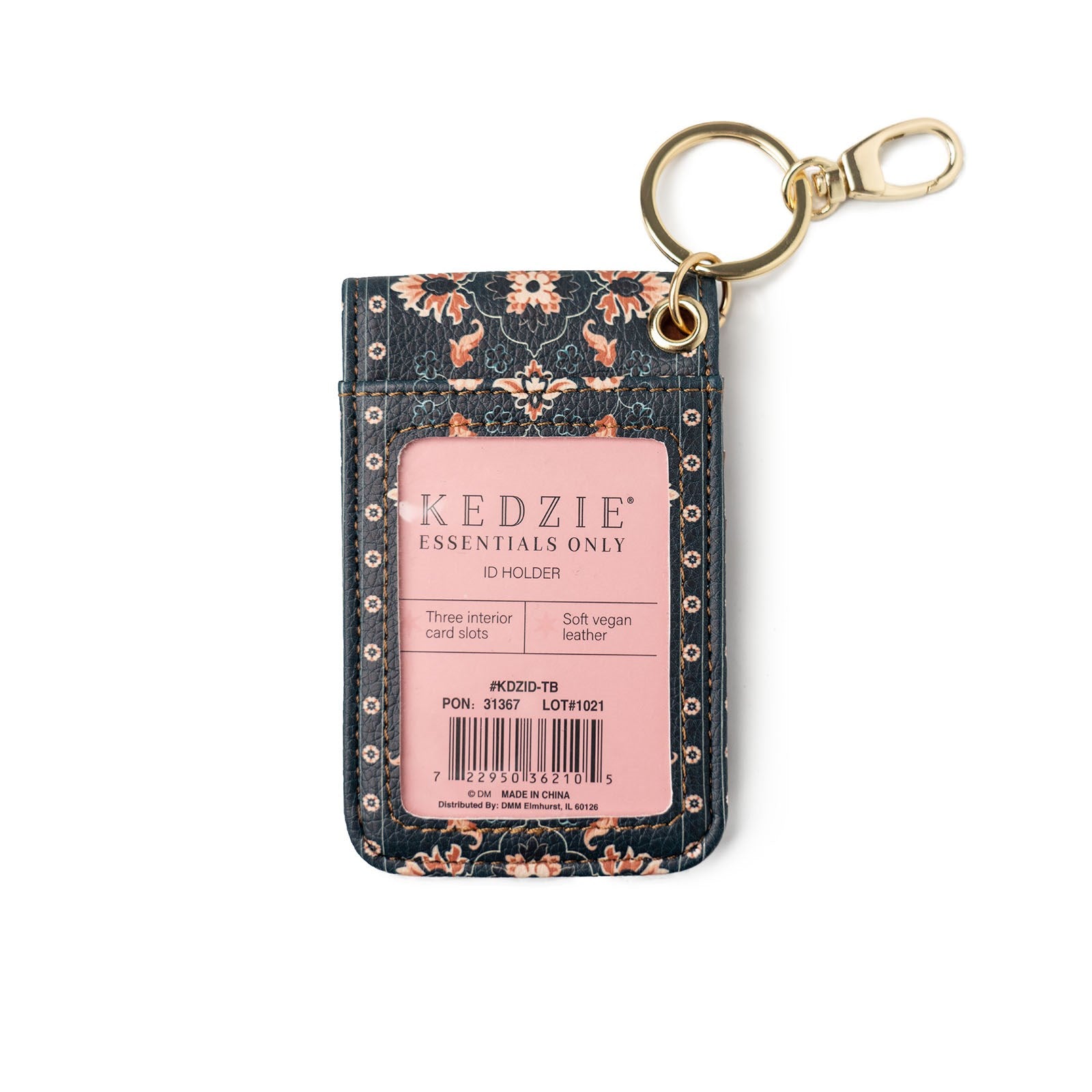 Kedzie Essentials Only ID Holder Keychain - A. Dodson's