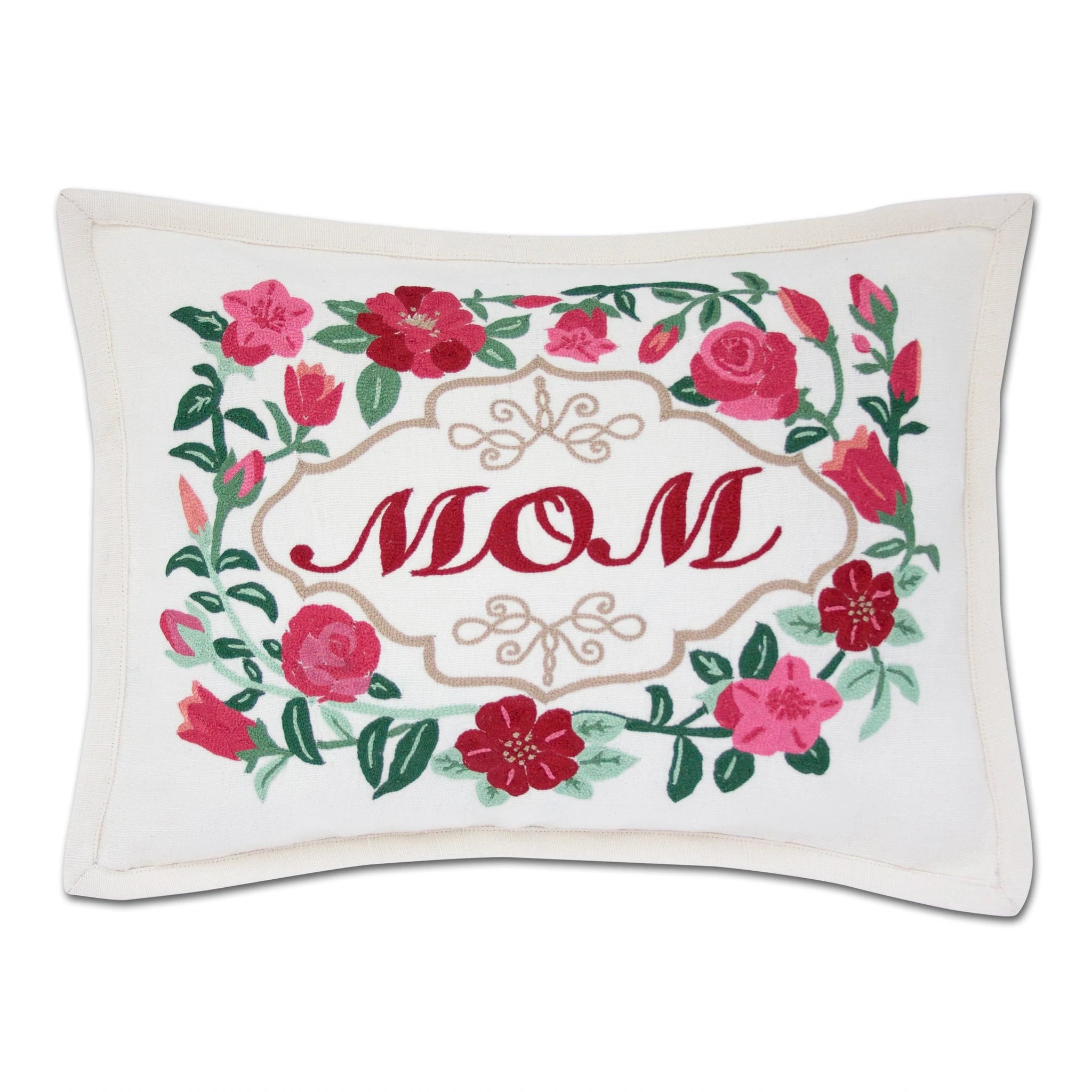 MOM LOVE LETTERS PILLOW BY CATSTUDIO - A. Dodson's