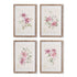 PINK CLEMATIS PRINTS, SET OF 4 BY NAPA HOME & GARDEN - A. Dodson's