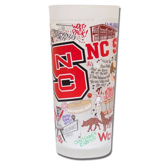 NORTH CAROLINA STATE UNIVERSITY GLASS BY CATSTUDIO - A. Dodson's