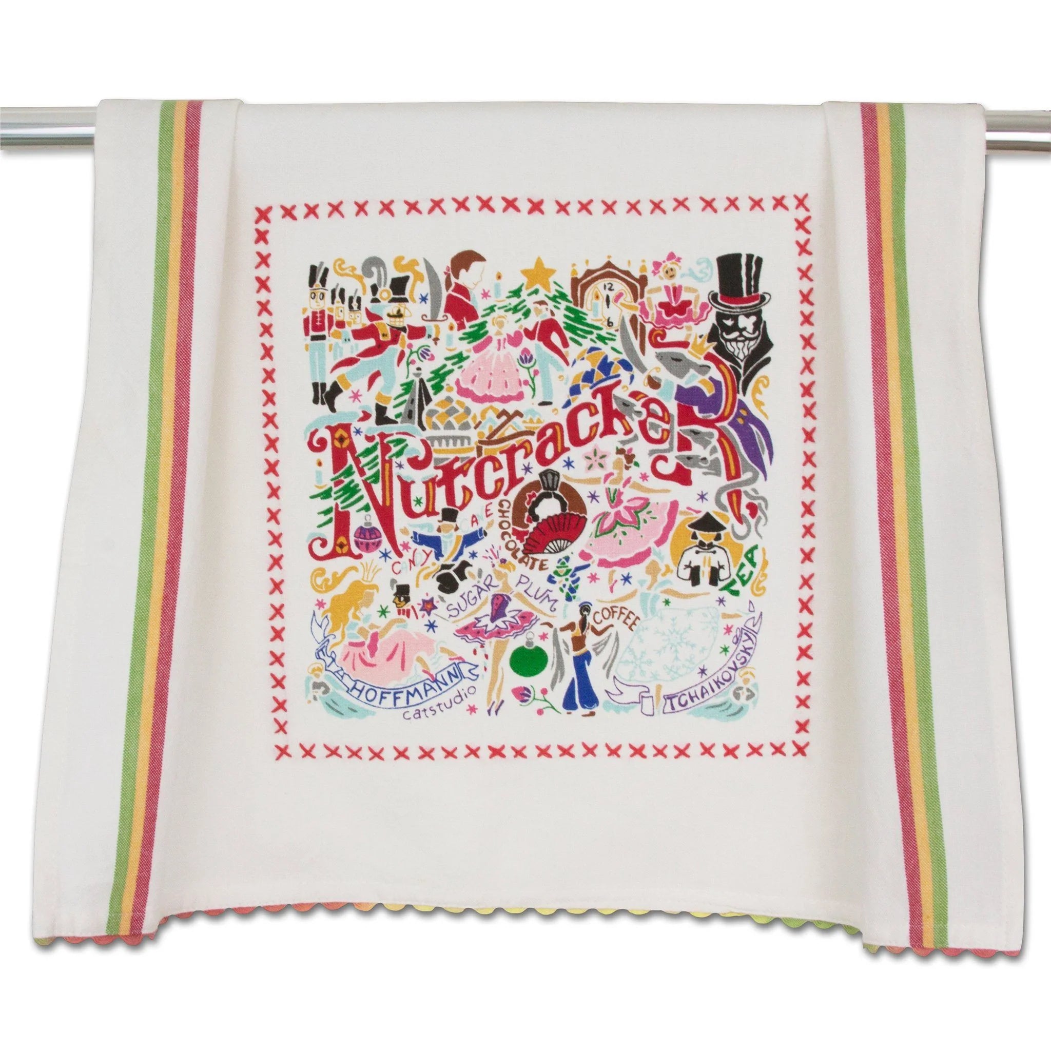 NUTCRACKER DISH TOWEL - A. Dodson's