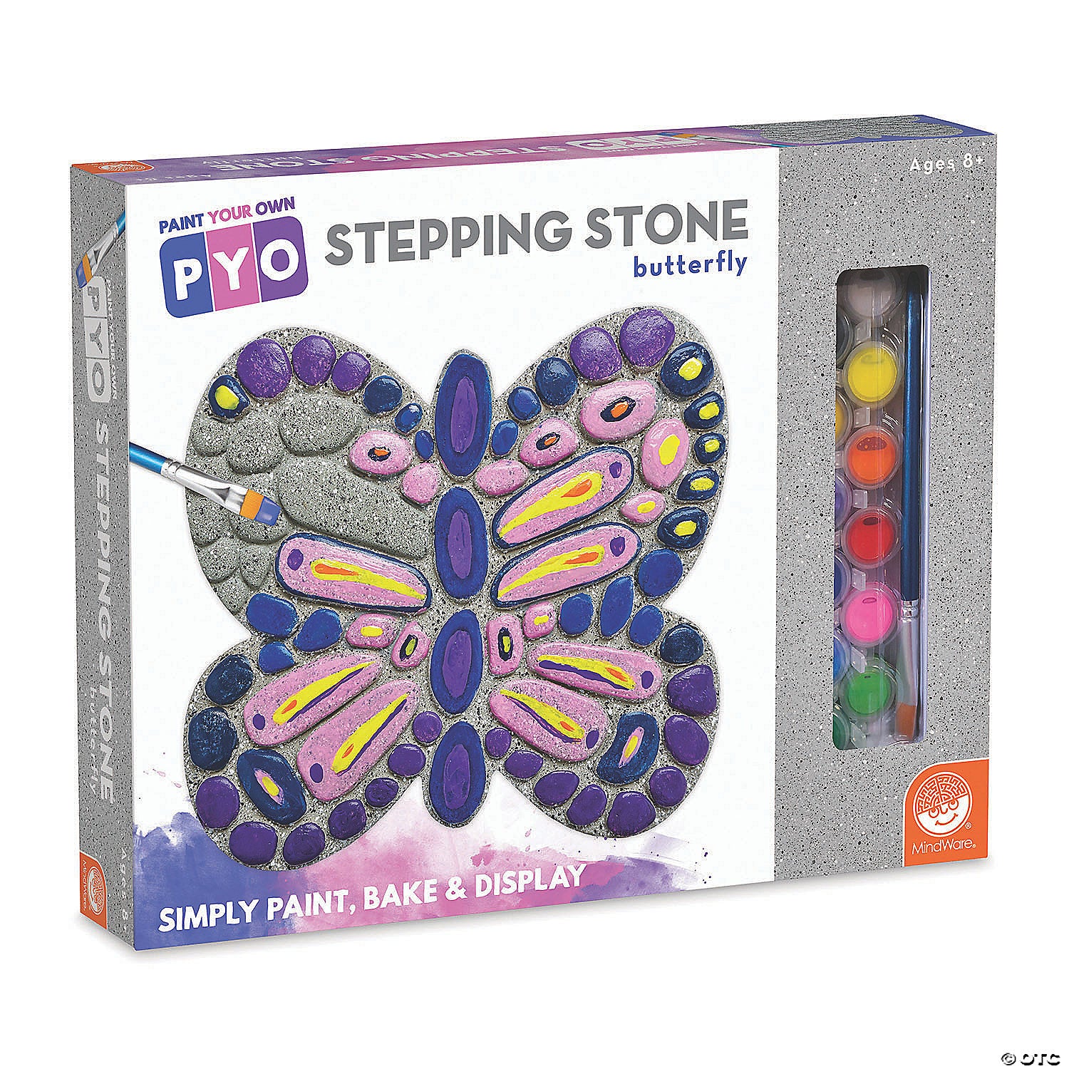 PAINT YOUR OWN STEPPING STONE - BUTTERFLY - A. Dodson's