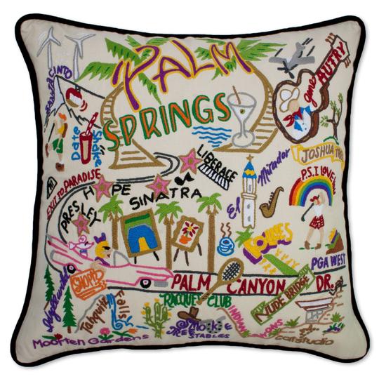 PALM SPRINGS PILLOW BY CATSTUDIO - A. Dodson's