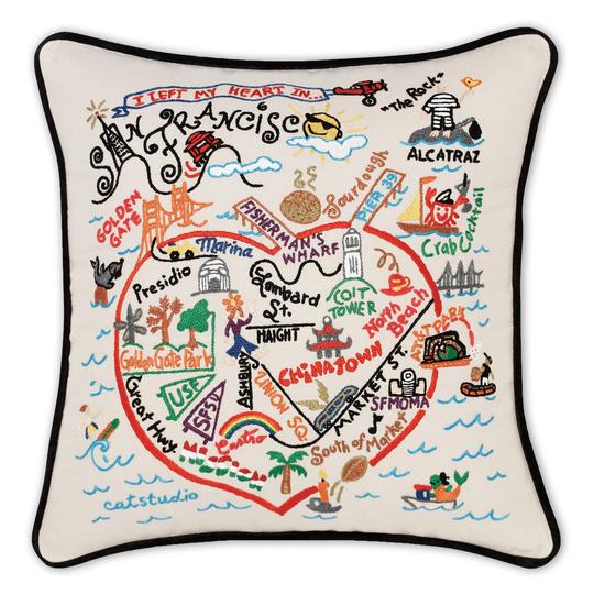 SAN FRANCISCO CLASSIC PILLOW BY CATSTUDIO - A. Dodson's