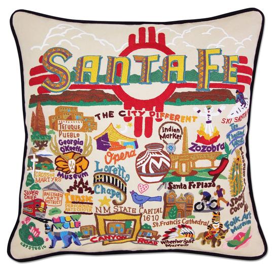 SANTA FE PILLOW BY CATSTUDIO - A. Dodson's